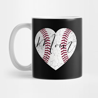 He Mom Mother'S Day Baseball Softball Mug